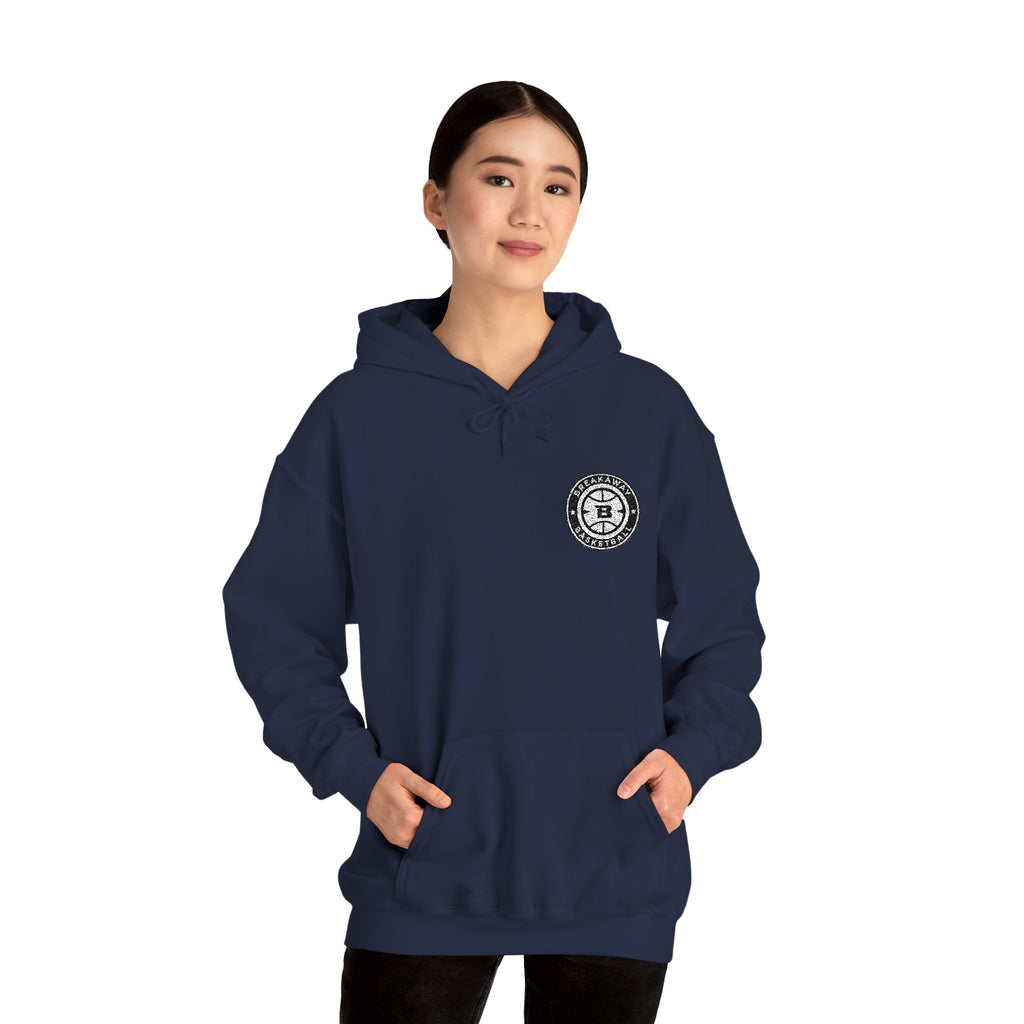 Breakaway Basketball Embroidered Hoodie | Port & Co.