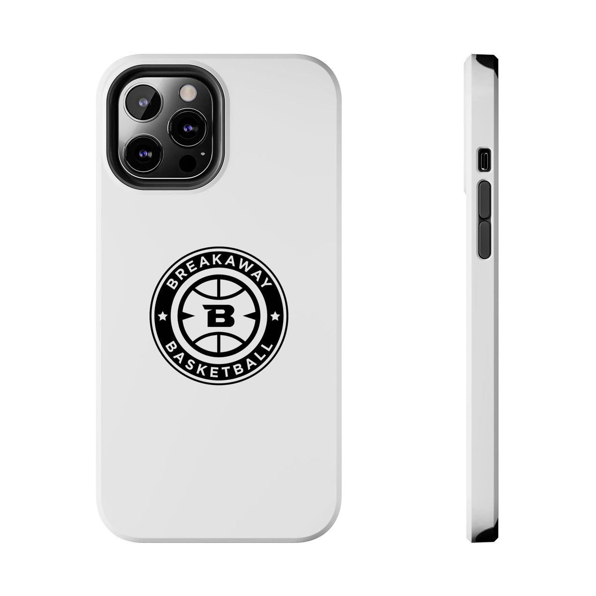 Breakaway Basketball White Phone Case