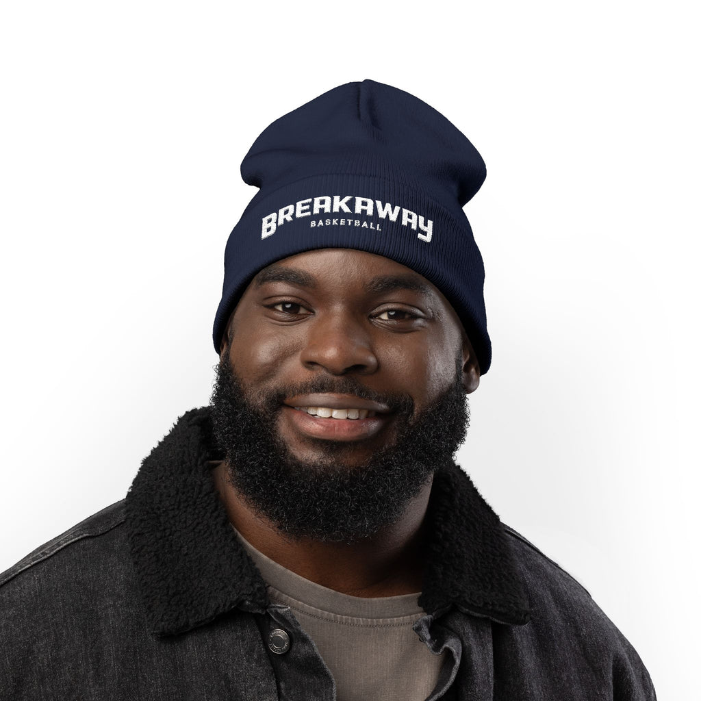 Breakaway Basketball Assorted Color Knit Beanie | Embroidered