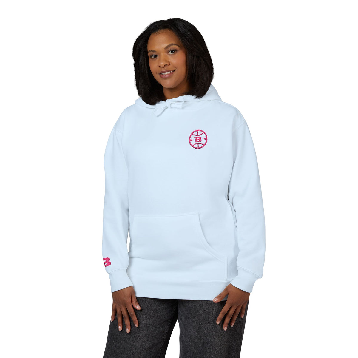 Logo Collection Pink Edition Hoodie | Embroidered