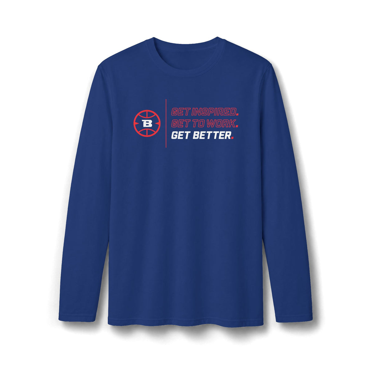 Get Better. Long Sleeve Gildan Tee | ADULT