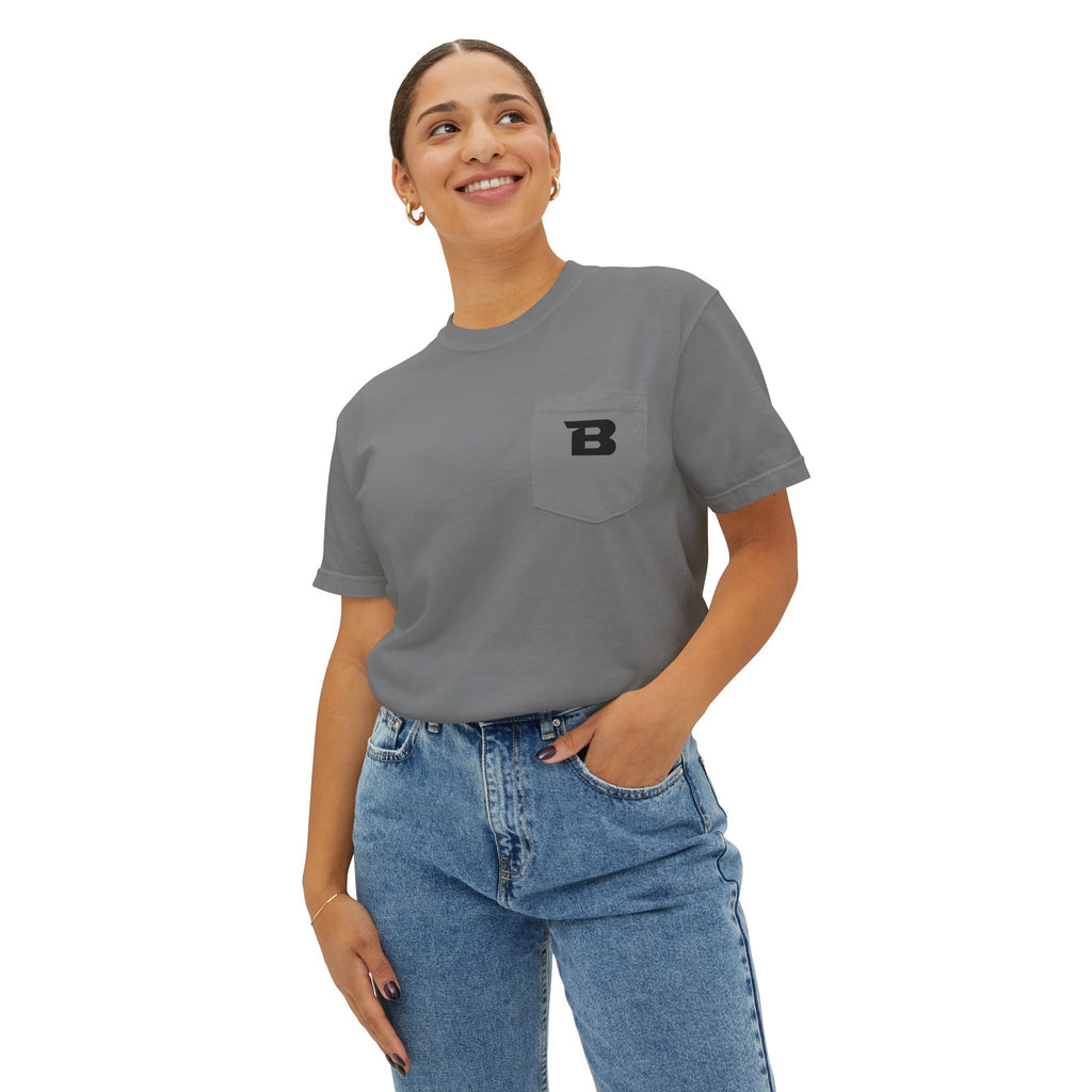 Breakaway Basketball Pocket Tee | Double Sided