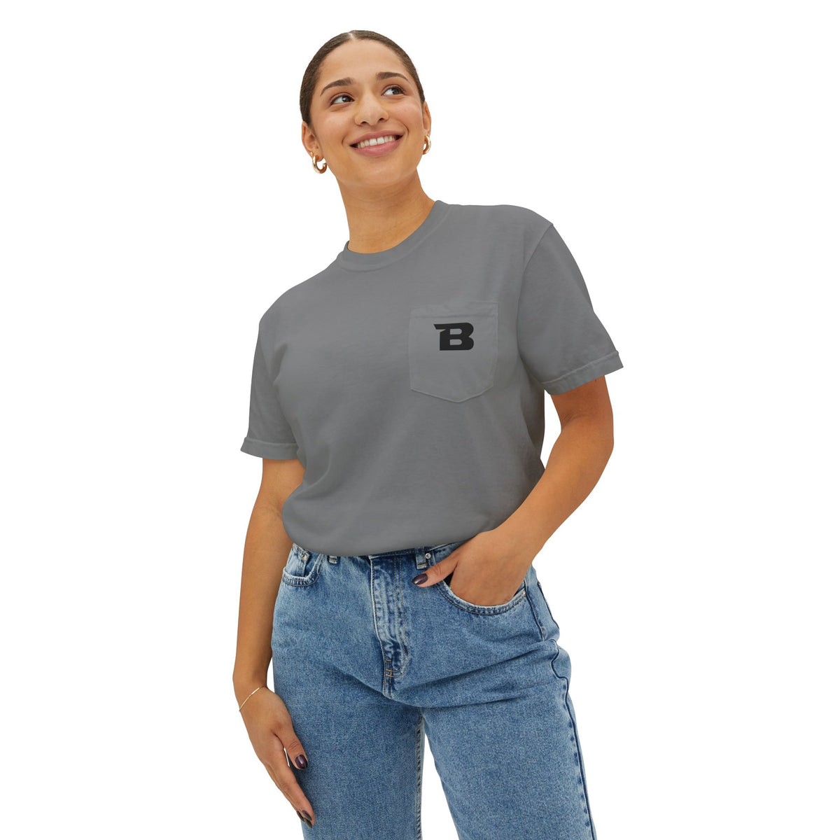 Breakaway Basketball Pocket Tee | Double Sided
