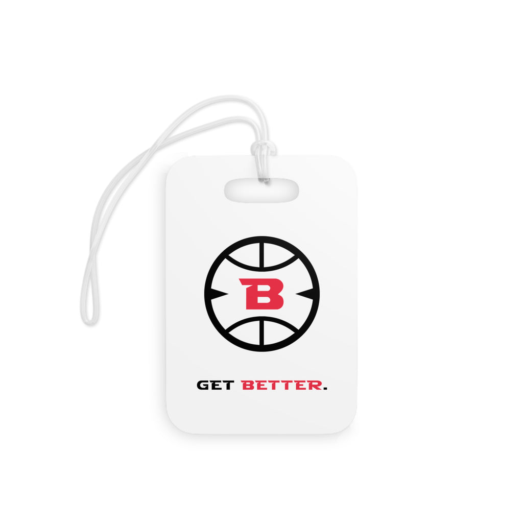 Breakaway Basketball Red Edition Luggage Tag | Double-sided