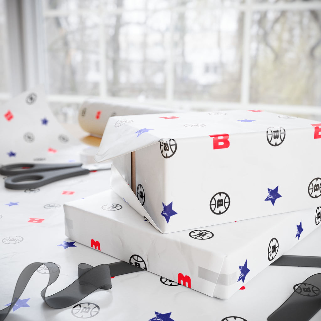 Logo Collection Wrapping Paper | White