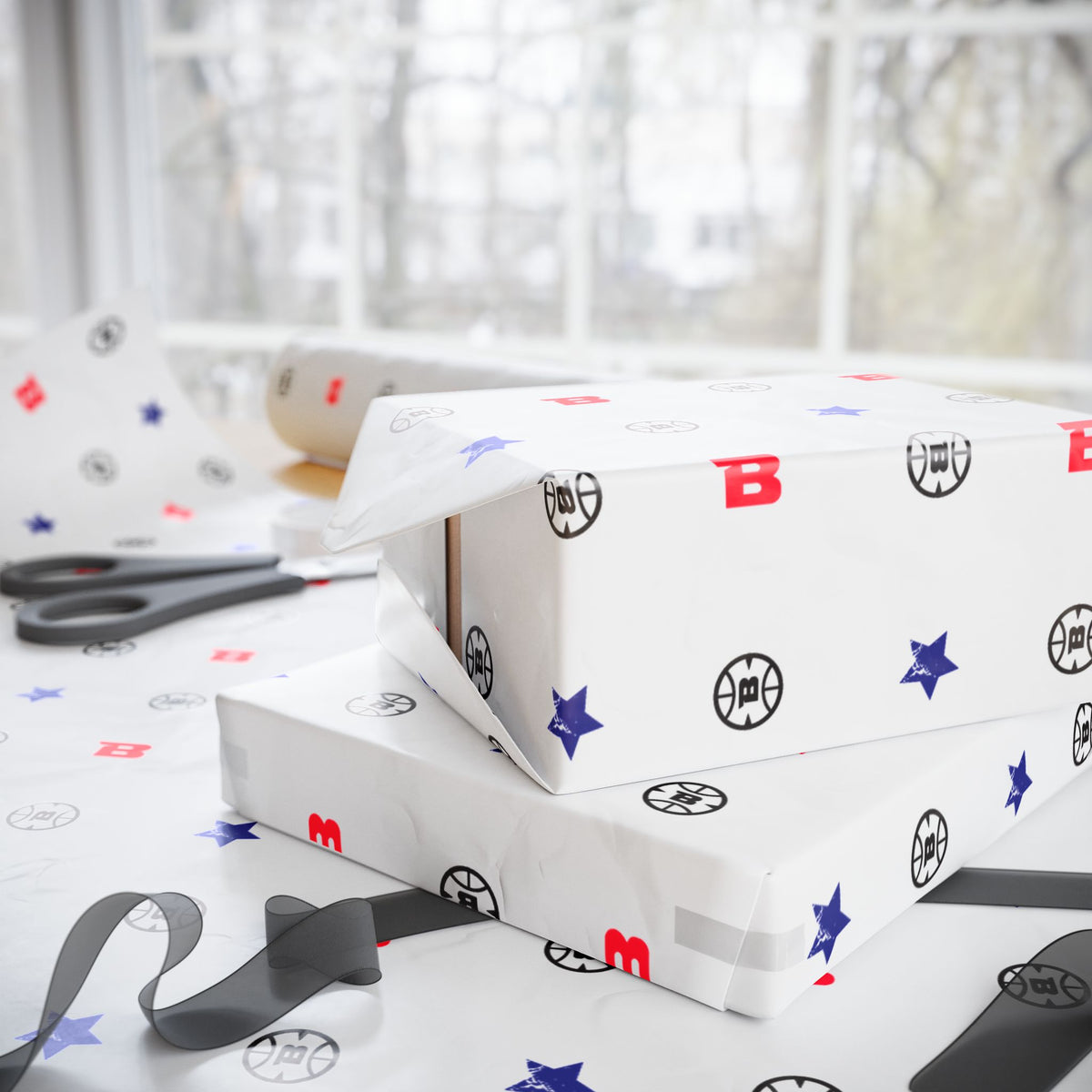 Logo Collection Wrapping Paper | White
