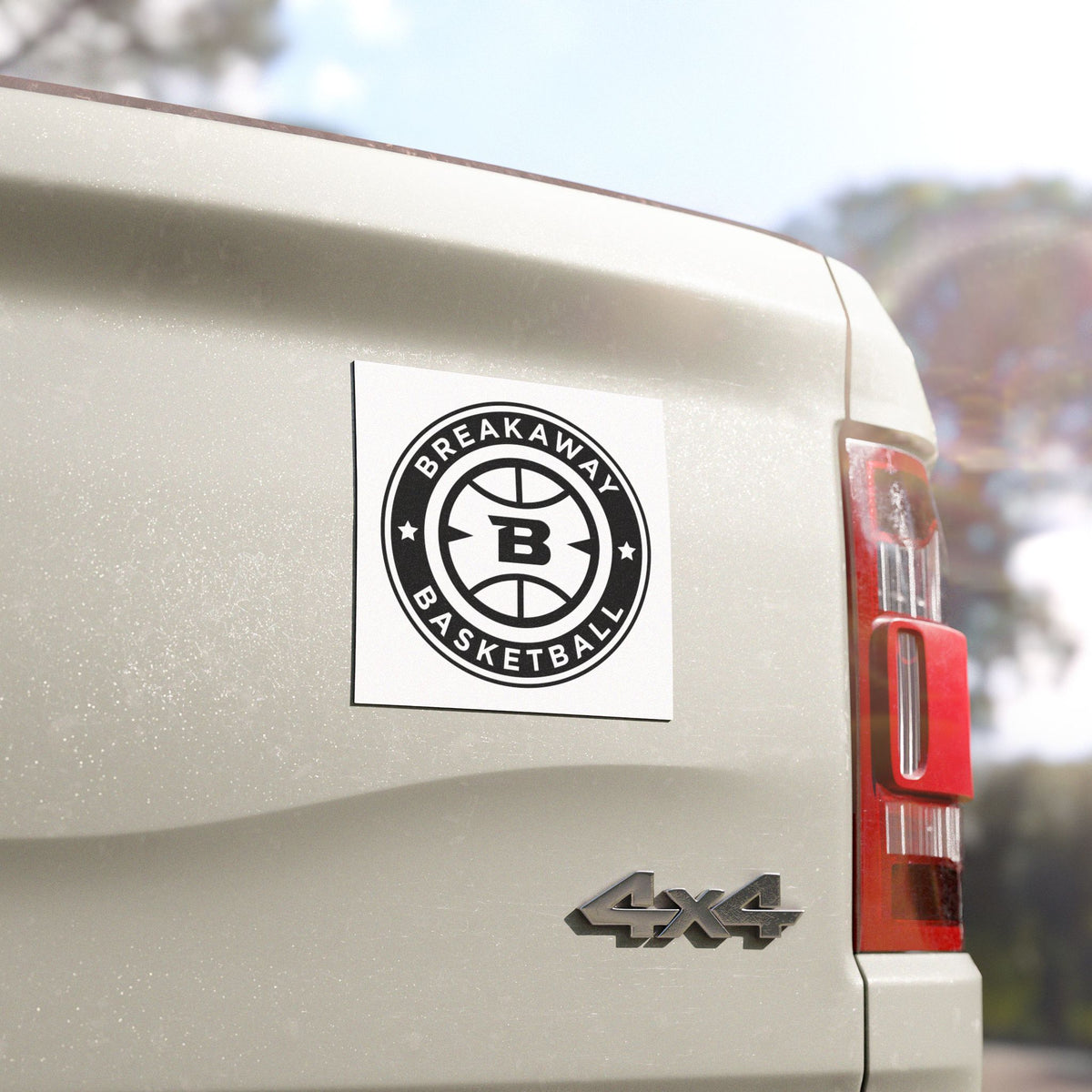 Breakaway Basketball Car Magnet | 2 SIZES