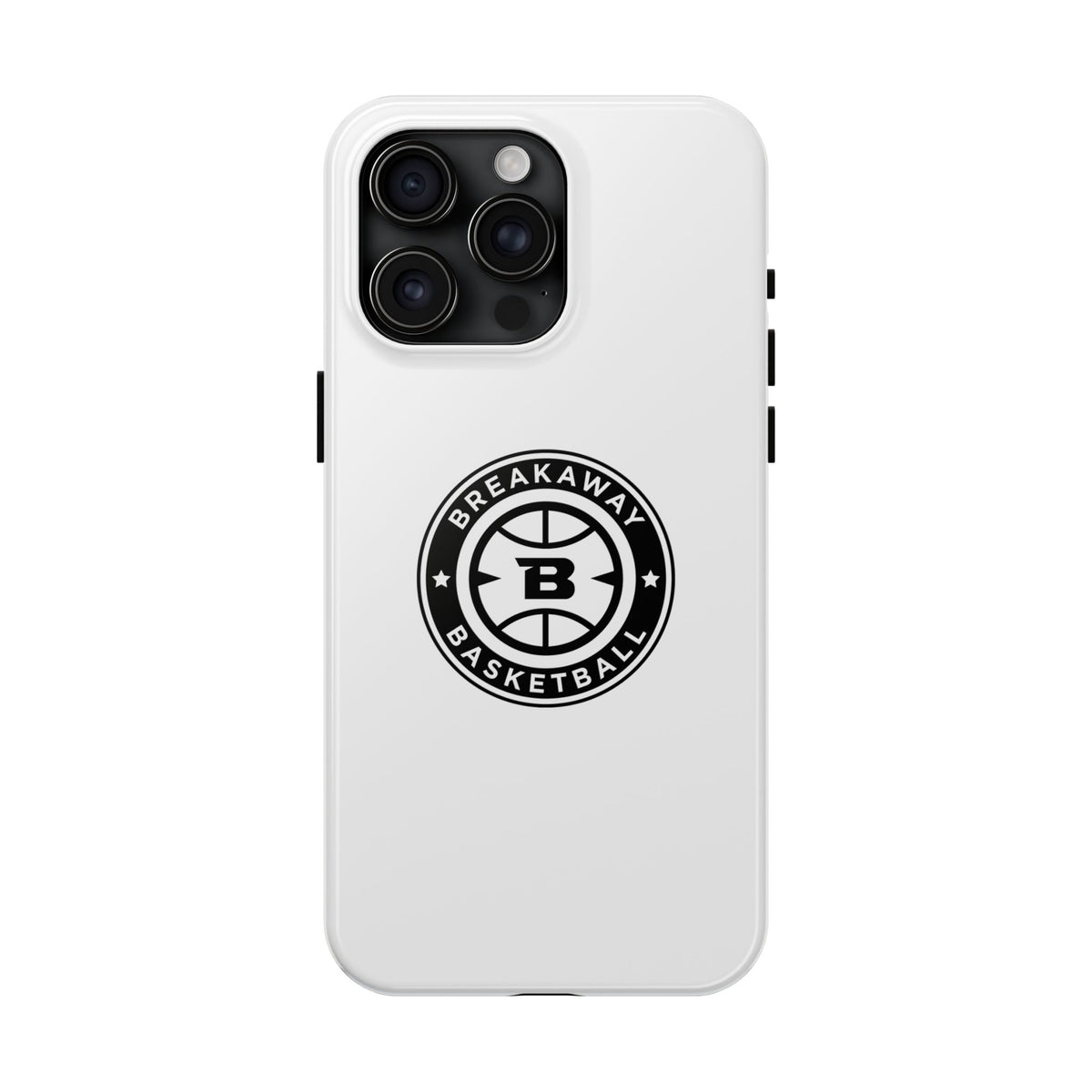Breakaway Basketball White Phone Case
