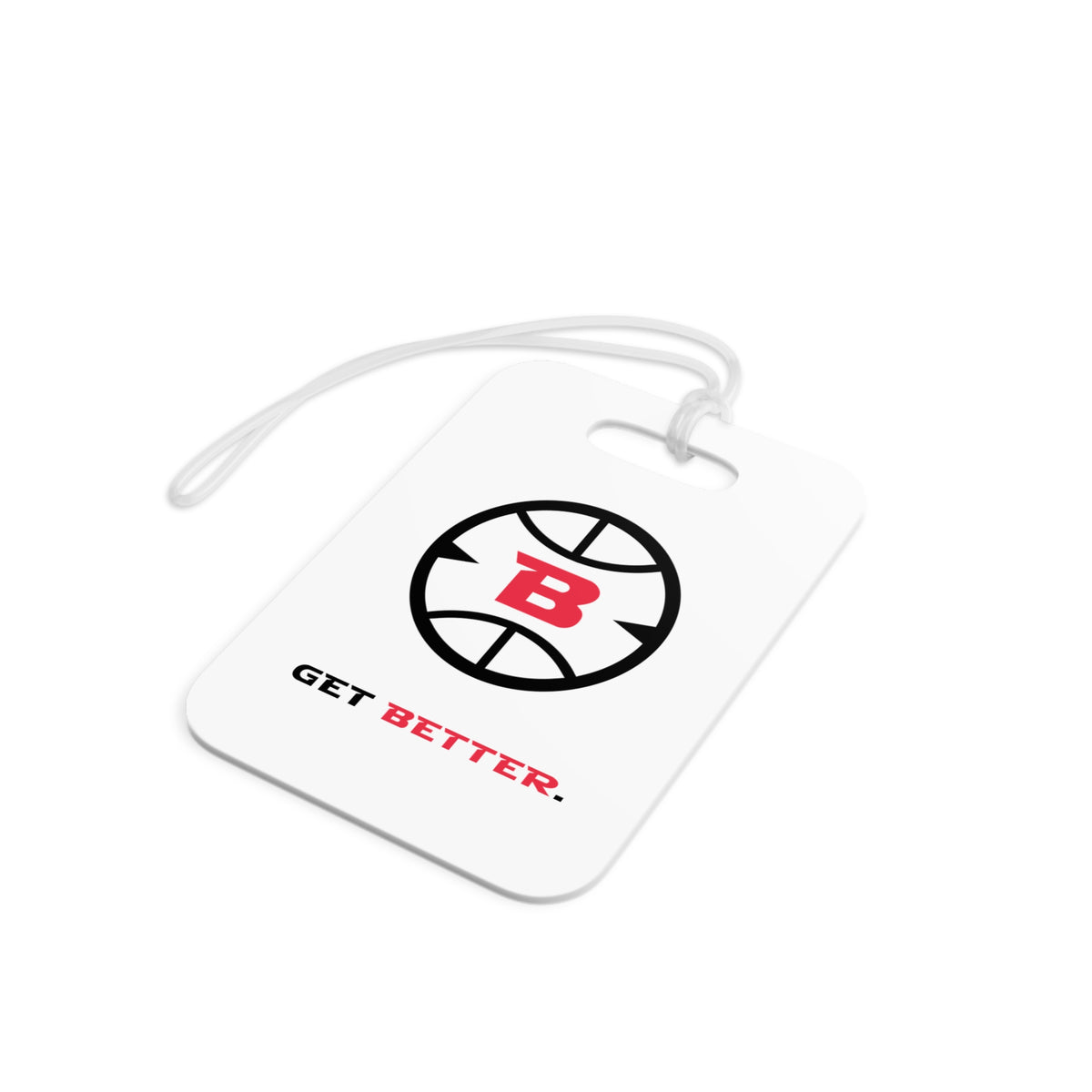 Breakaway Basketball Red Edition Luggage Tag | Double-sided