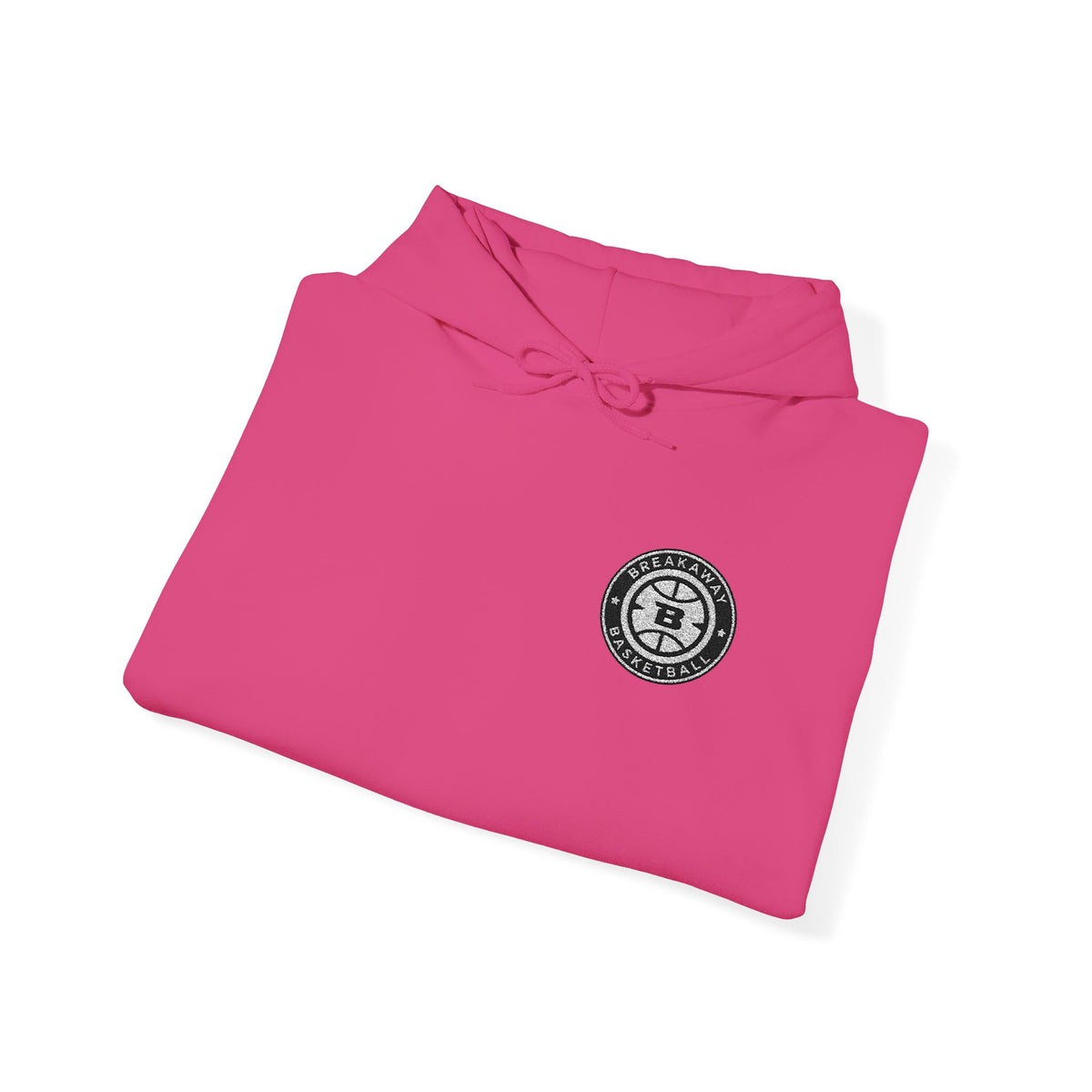 Breakaway Basketball Embroidered Hoodie | Port & Co.